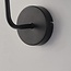 Wandlampe Mary in Schwarz mit Gold