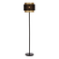 Stehlampe John in Gold mit Schwarz