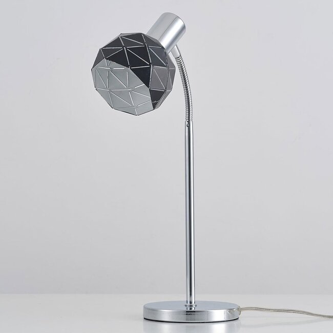 Moderne Tischlampe Aimee in Schwarz