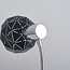 Moderne Tischlampe Aimee in Schwarz