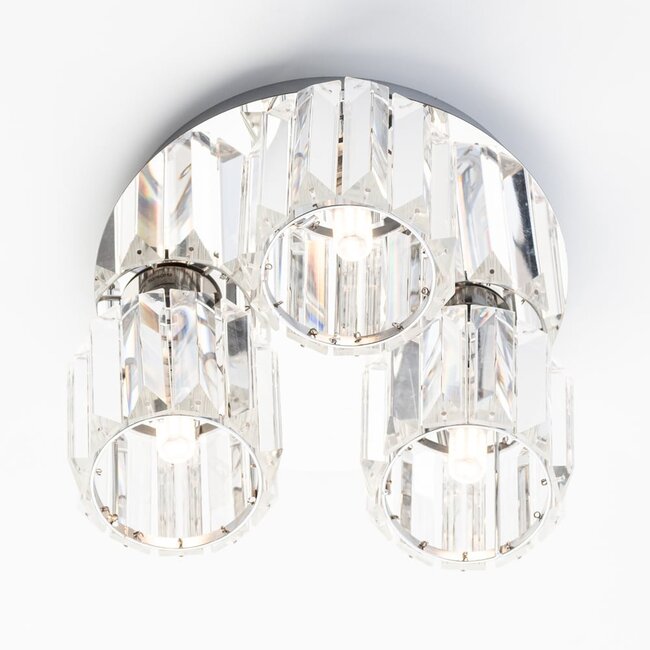 Deckenleuchte mit Kristallen - Kiara