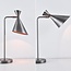 Tischlampe Arizona, Antiksilber mit Kupfer