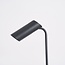 Moderne Stehlampe Warren, Mattschwarz mit Gold