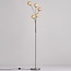 Moderne Stehlampe Claire 5-flammig in Gold