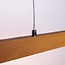 Minimalistische Hängeleuchte Ami mit integrierten 3-stufigen dimmbaren LEDs - Holzoptik