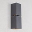 Moderne Wandlampe Zev in Schwarz mit Gold
