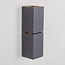 Moderne Wandlampe Zev in Schwarz mit Gold