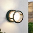 Runde Wandlampe Millie - Schwarz