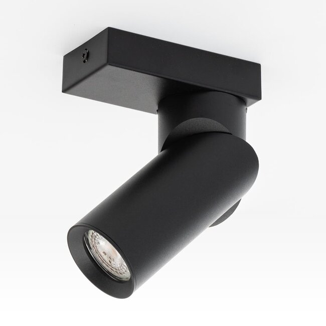 Industrieller schwarzer Deckenstrahler - Eve