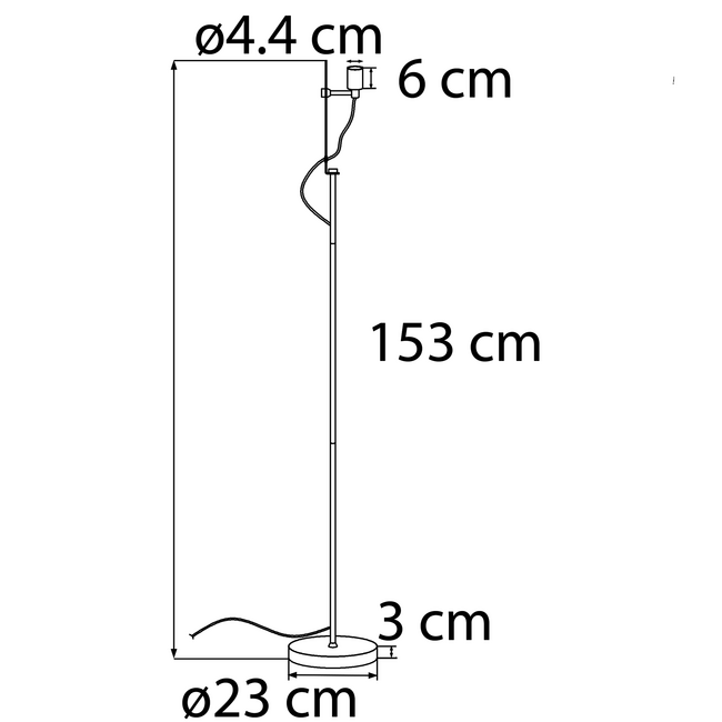 Moderne Stehleuchte - Edina