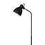 Stehlampe Lucca - schwarzes Industrial-Design