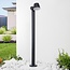 Verstellbare Sockelleuchte Cooper - Schwarz mit integrierter LED
