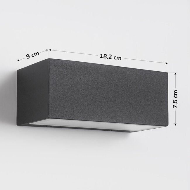 Moderne Außenwandleuchte  - Kai