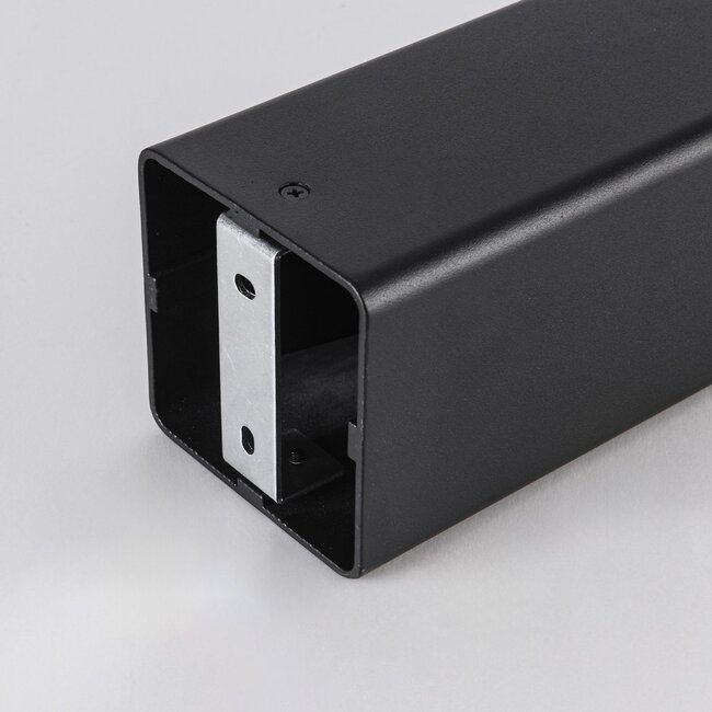 Sockelleuchte Ivo - Schwarz mit integrierter LED
