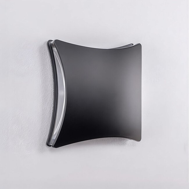 Quadratische Wandleuchte Ross - 4-flammig