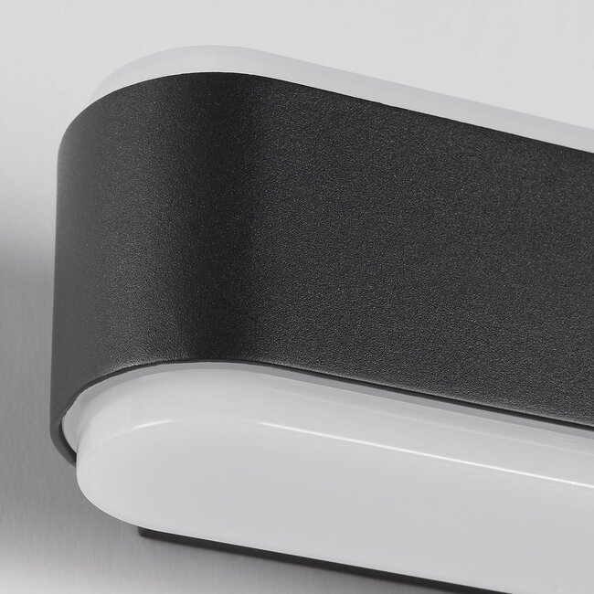 Design-Außenwandleuchte Cale - schwarz