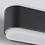 Design-Außenwandleuchte Cale - Schwarz mit integrierter LED