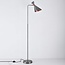 Stehlampe Georgia - Antiksilber mit Kupfer