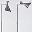 Stehlampe Georgia - Antiksilber mit Kupfer