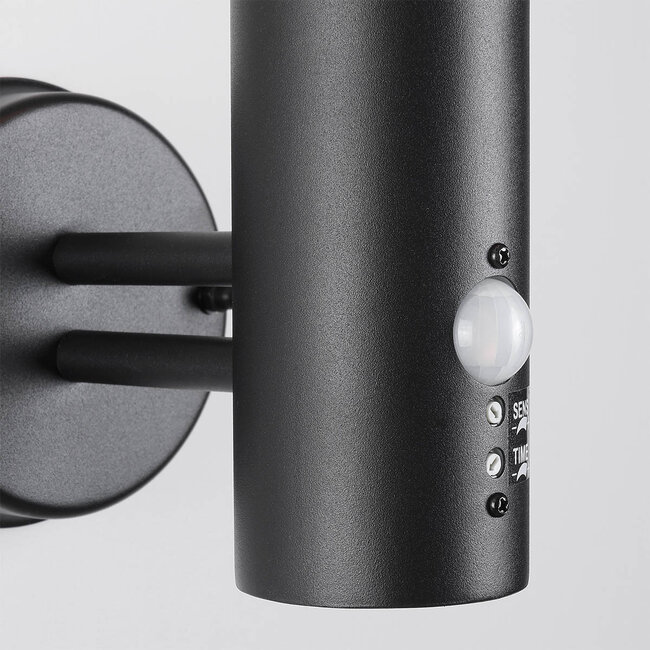 Industrielle Wandleuchte mit Sensor - Max