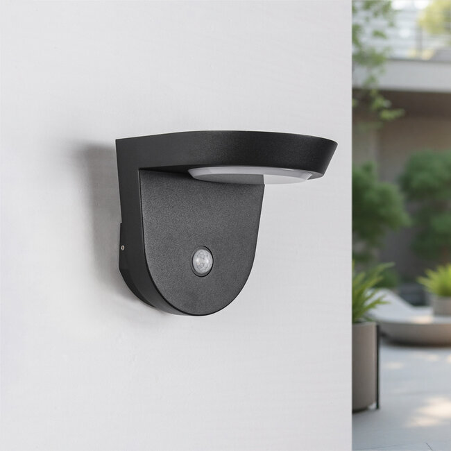 Solar-Wandleuchte mit integrierter LED - Jackson