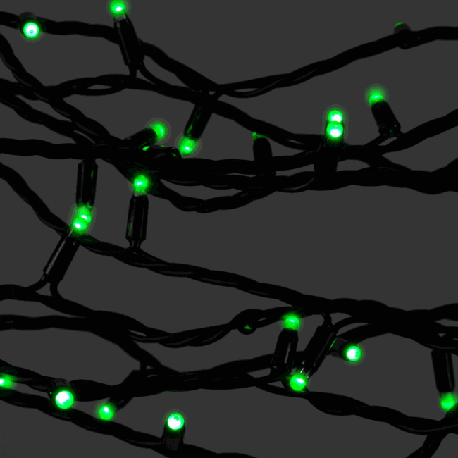 Smarte erweiterbare Weihnachtsbeleuchtung | RGB | ab 10 Meter mit 100 LEDs | WLAN |