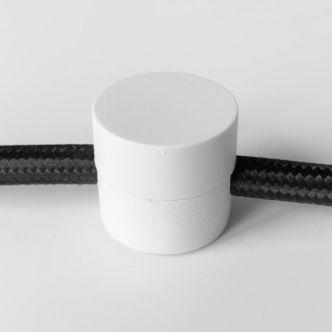 Aufhängeclip für 1-Phasen-Schienensystem weiß