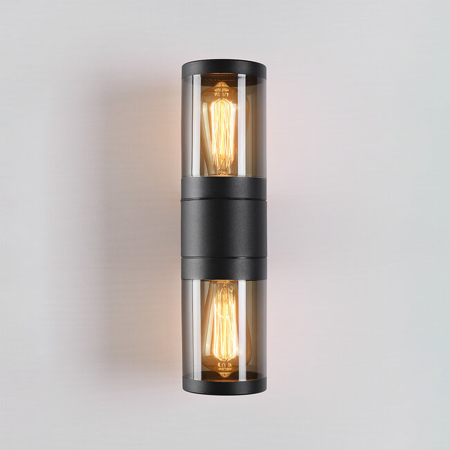 Wandleuchte Rouen mit zwei Lichtpunkten