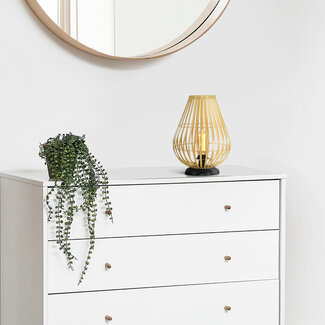 Tischlampe aus Metall Mae