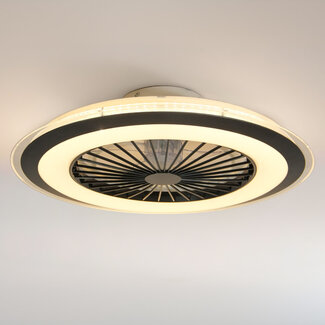 Deckenventilator Meva mit RGBW-Funktion und Sterneffekt