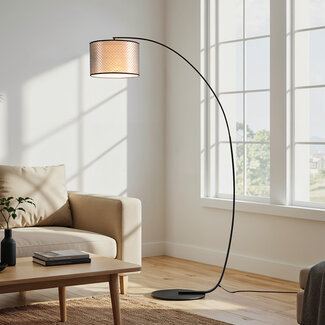 Gebogene Stehlampe Jessica