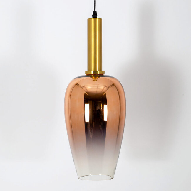 1-flammige Hängeleuchte mit Farbverlauf - Velicia