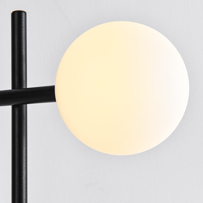 Tischlampe Glenn - Milchglas