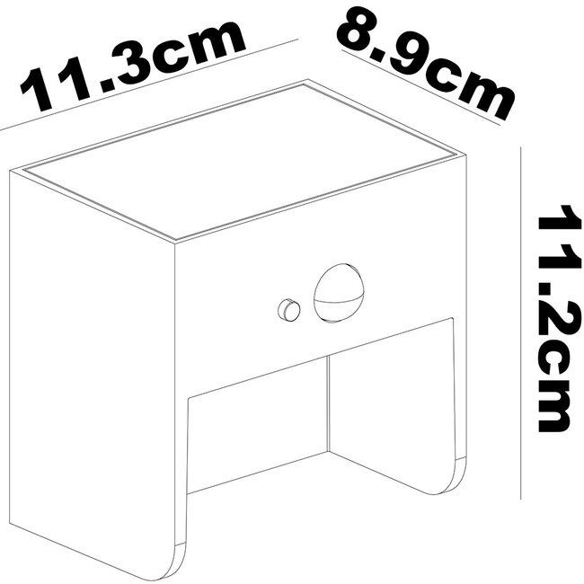 Solar-Wandleuchte mit Sensor - Camila