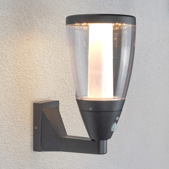 Solar-Wandleuchte mit Sensor - Daron