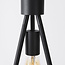 Tischlampe Tenda in Schwarz
