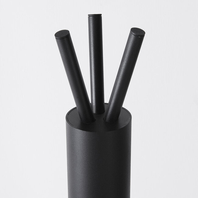 1-flammige Tischlampe Tenda - schwarz