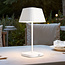 Aufladbare weiße Tischlampe dimmbar - Robin