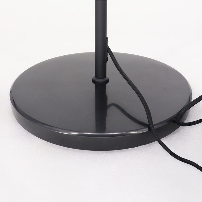 Stehlampe Lenthe aus PET-Filz - Gelb