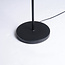 Design-Stehlampe Kuld in Schwarz mit Bronze und Rauchglas