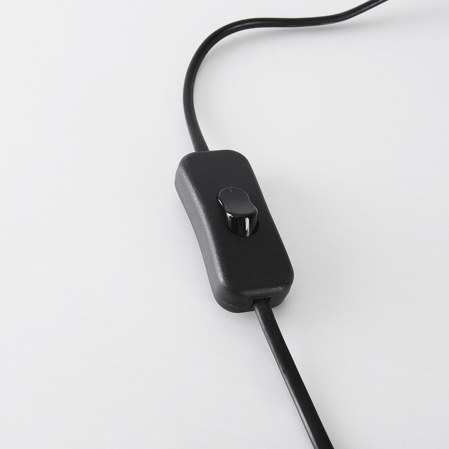 1-flammige Tischlampe Piazza - schwarz