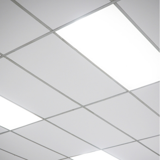 Set von 4 LED Panels, 120x30cm, UGR<22, 24W, 4000K - 125lm/W