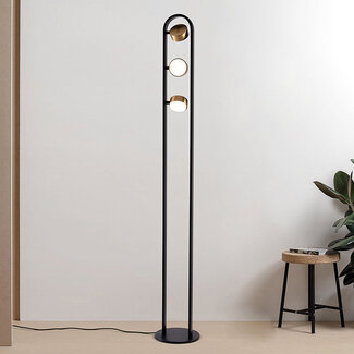 Luxuriöse Stehleuchte mit 3 drehbaren Spots - Terzo