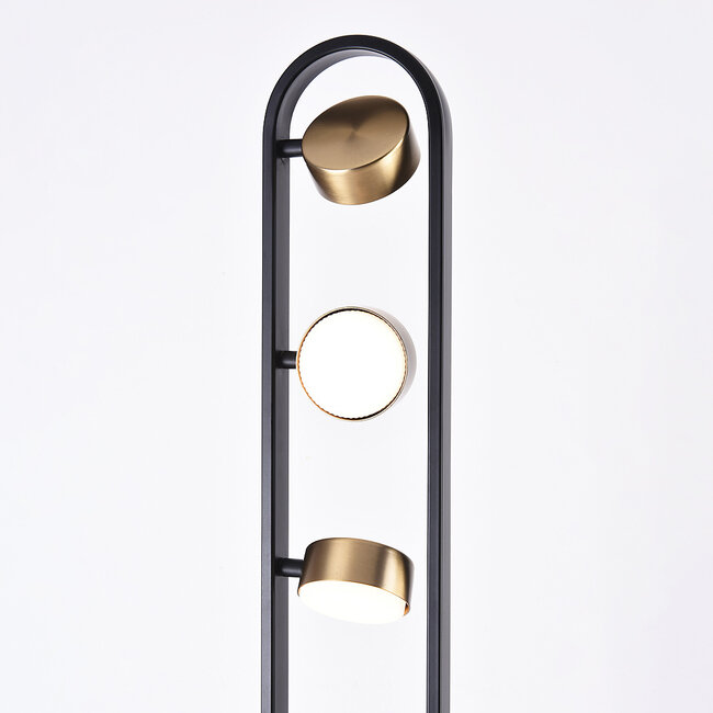 Luxuriöse Stehleuchte mit 3 drehbaren Spots - Terzo