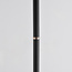 Schwarze Stehleuchte Kisho mit 2 Spots - goldene Details