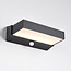 Außenwandleuchte Onyx mit Sensor - Schwarz mit integrierter LED