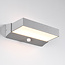 Außenwandleuchte Onyx mit Sensor - Silber mit integrierter LED