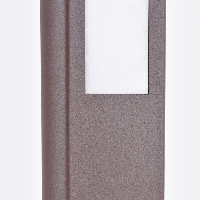 Industriële staande buitenlamp Stein - bruin