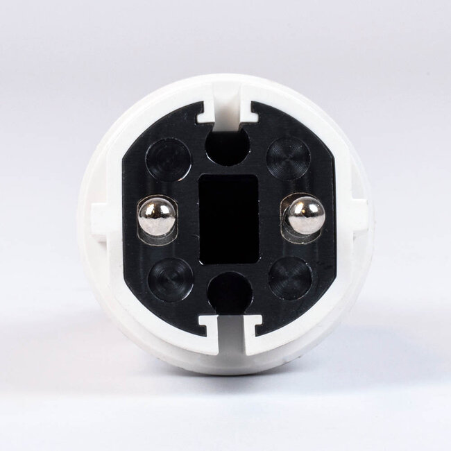 Loser Stecker für Illu-Lichterkette - weiß