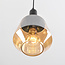 1-lichts hanglamp Mala - bolvormig glas